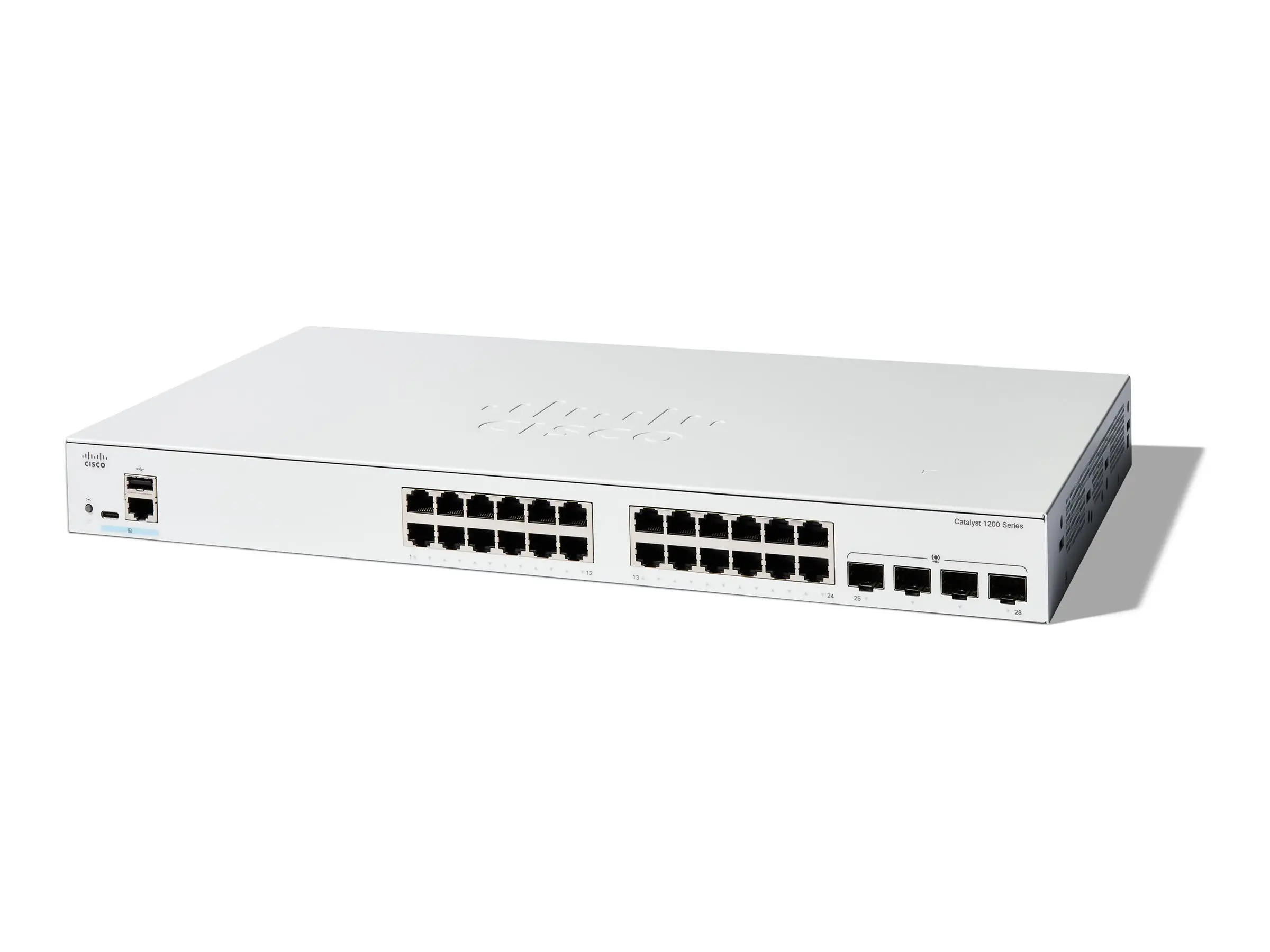 Switch, Cisco Catalyst 1200 24-port GE, 4x1G SFP - image 1