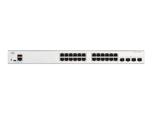 Switch, Cisco Catalyst 1200 24-port GE, 4x1G SFP - 1