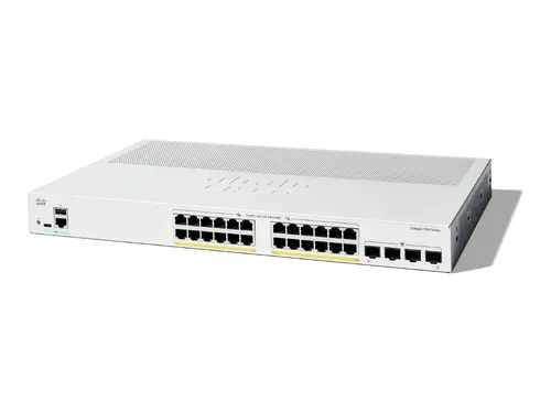 Switch, Cisco Catalyst 1200 24-port GE, PoE, 4x1G SFP - 2
