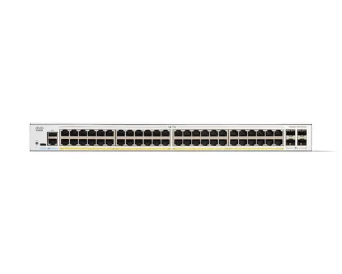 Комутатор, Cisco Catalyst 1200 48-port GE, PoE, 4x1G SFP - image 1