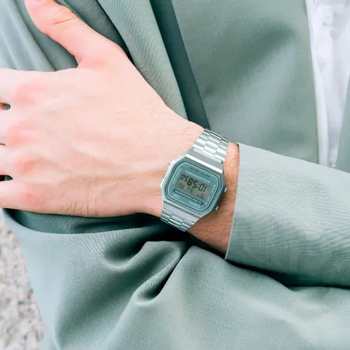Ceas digital unisex Casio Vintage - A168WA-3AYES - 2