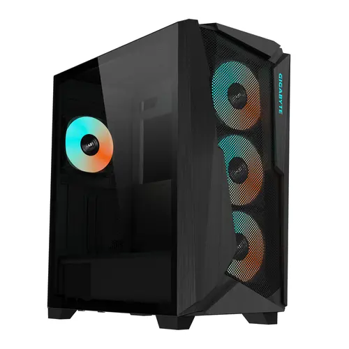 Carcasă Gigabyte C301 Black V2, TG, Mid-Tower - 1