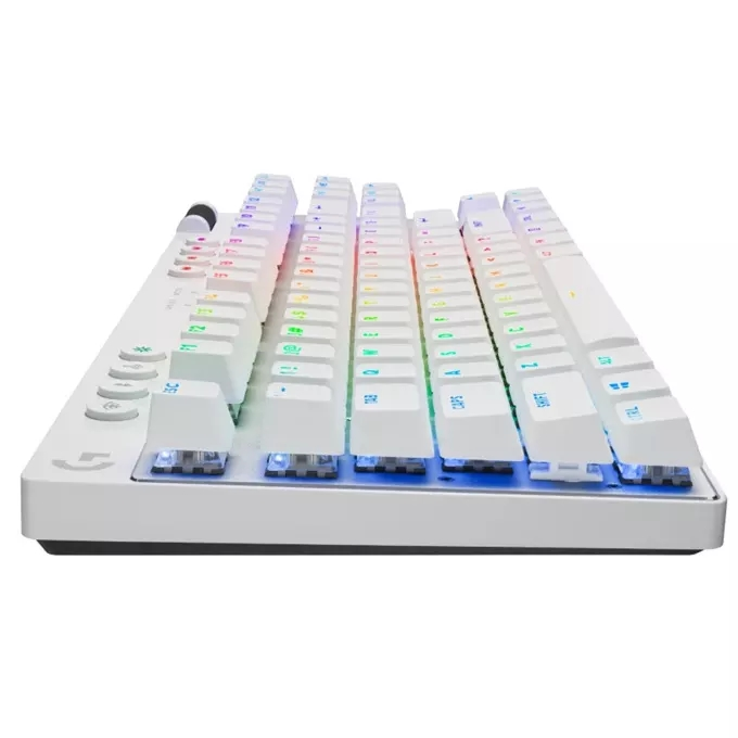 Клавиатура, Logitech G PRO X TKL LIGHTSPEED Gaming Keyboard - WHITE - US INT'L - 2.4GHZ/BT - N/A - EMEA28-935 - TACTILE - image 2