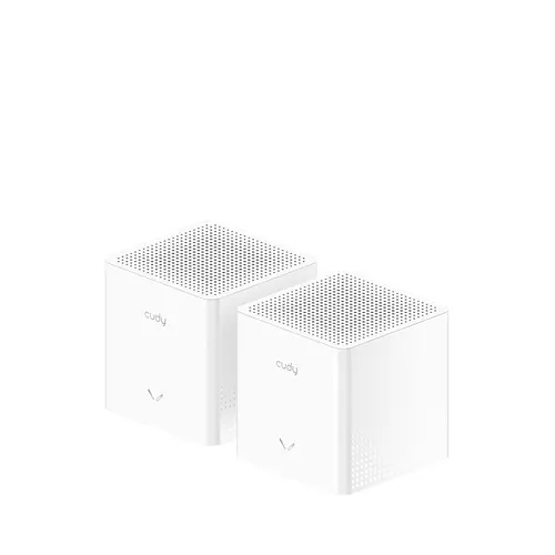 Ασύρματο σύστημα Mesh Cudy M1200 2, AC1200 Dual Band, 2.4/5 GHz, 300 - 867 Mbps, 2 τεμάχια - 1