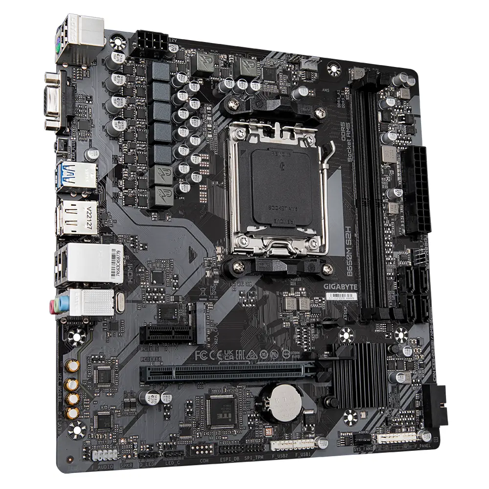 Дънна платка GIGABYTE B650M S2H socket AM5 - image 1