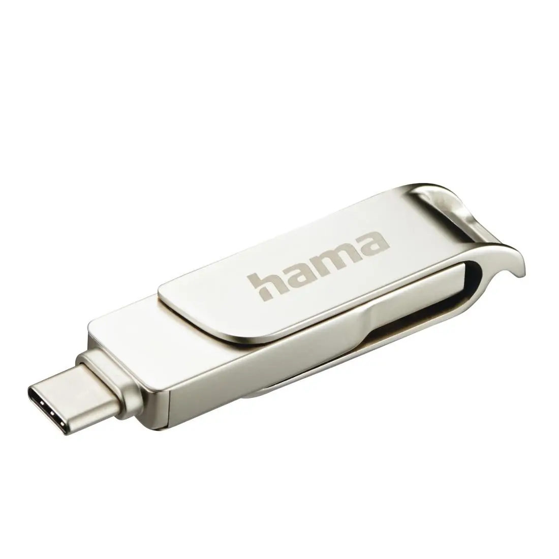 Флаш памет HAMA "C-Rotate Pro", USB-C 3.1/3.0, 64GB, 70MB/s, 182490 - image 1