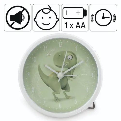 Детски стенен часовник HAMA "Happy Dino", 186431 - image 2