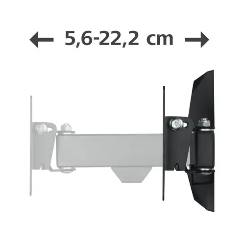 Suport de perete pentru TV HAMA, Fullmotion,10-26", 220820 - 4
