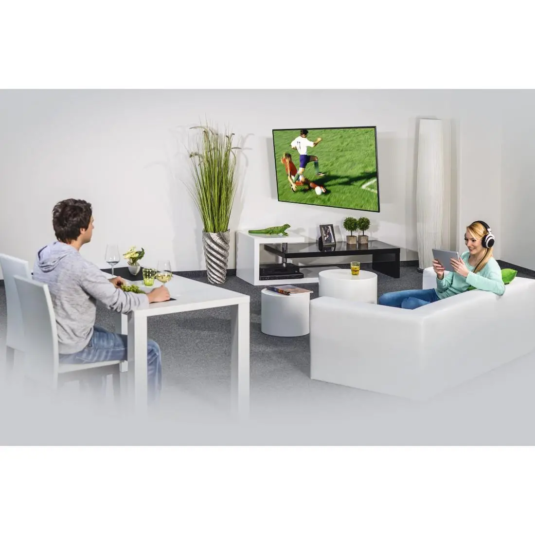 Стойка за TV HAMA FULLMOTION, 1 звезда, 200x200, 122 см (48"), 220855 - image 2