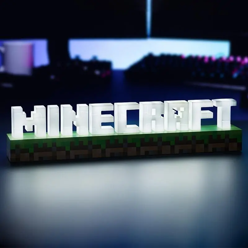 Статуетка Paladone Minecraft Logo Light - image 1