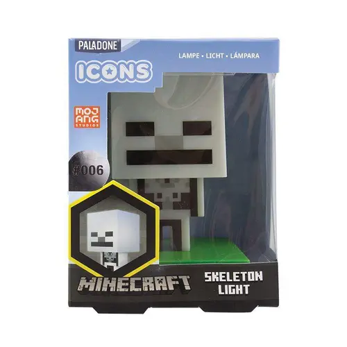 Статуетка Paladone Minecraft Sleton Icon Lamp BDP - image 3