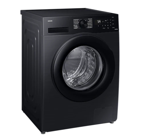 Пералня, Samsung WW80CGC04DABLE, Washing Machine, 8 kg, 1400 rpm,  Digital inverter motor, Energy Efficiency A, Spin Efficiency B, Eco Bubble, Bubble Soak, Hygiene Steam, WiFi , Smart Things, AI Energy mode, Black Inox - image 1