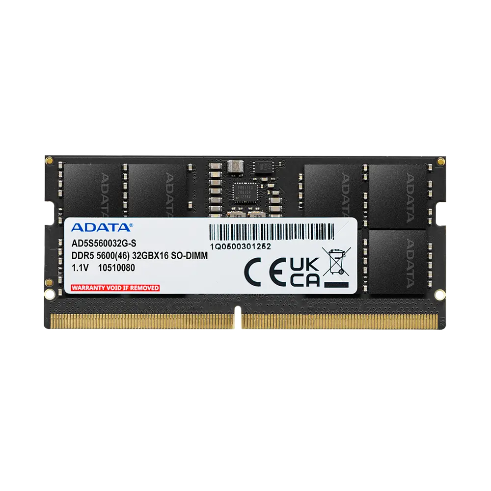 Памет, ADATA 32GB DDR5 5600 MHz SO-DIMM