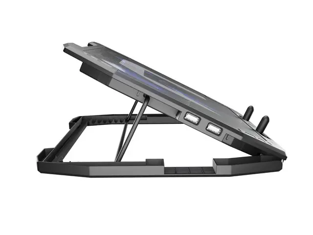 Stand, Natec Laptop Cooling Pad Oriole 15.6-17.3" 3 ventilatoare, iluminare Led, 2 USB - image 4