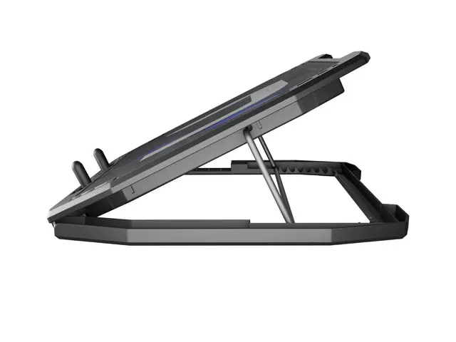 Βάση, Natec Laptop Cooling Pad Oriole 15.6-17.3" 3 ανεμιστήρες, φωτισμός Led, 2 USB - image 5