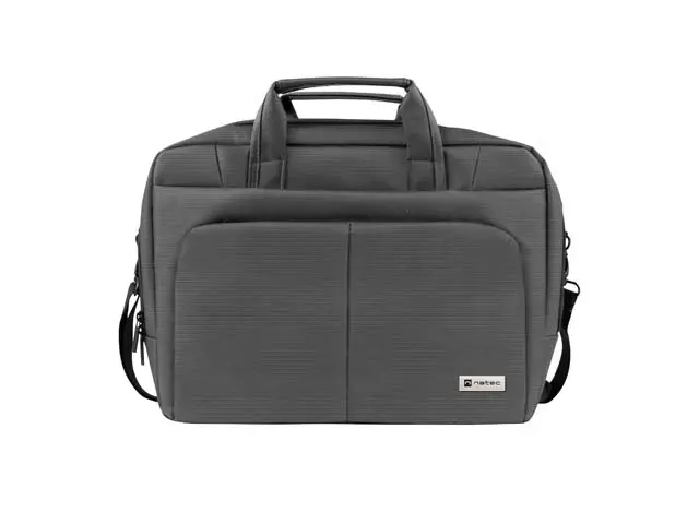 Чанта, Natec laptop bag GAZELLE 2 15.6" - 16" Black