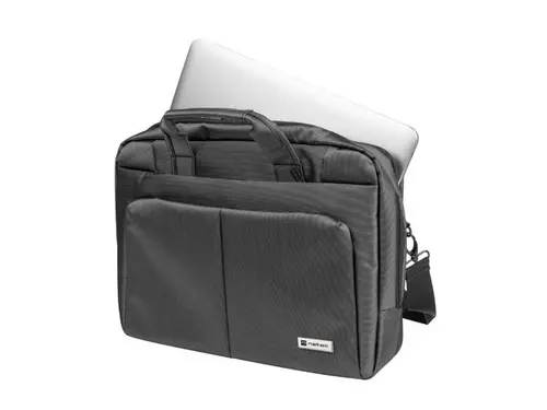 Чанта, Natec laptop bag GAZELLE 2 15.6" - 16" Black - image 8