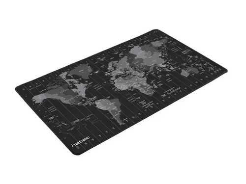 Подложка за мишка, Natec Mouse Pad Time Zone Map MAXI 800x400 mm - image 1