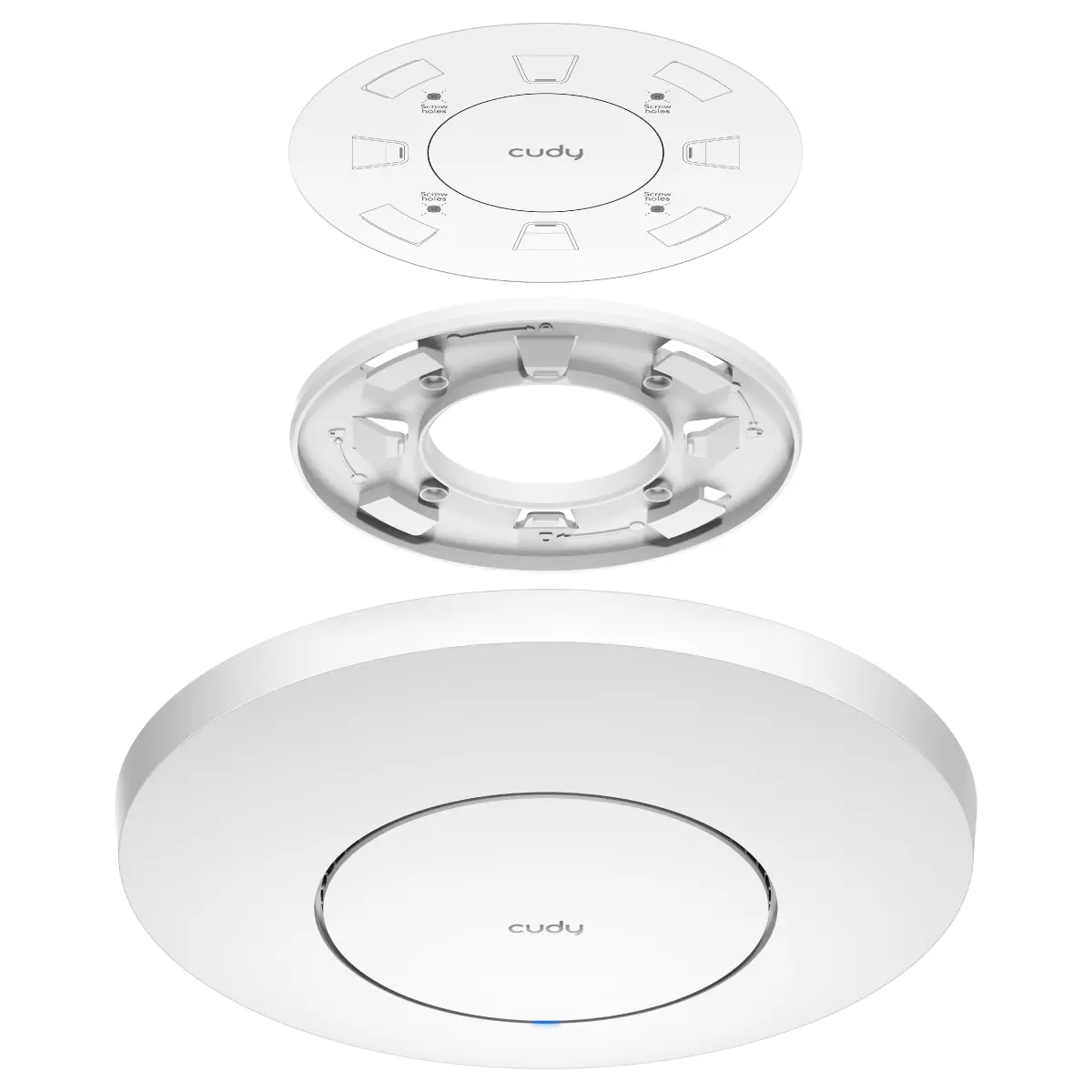 Безжична точка за достъп Cudy AP3000, AX3000, 2.4/5 GHz, 571 - 2402 Mbps, 1× 2.5 Gbps, DC Adapter - image 3
