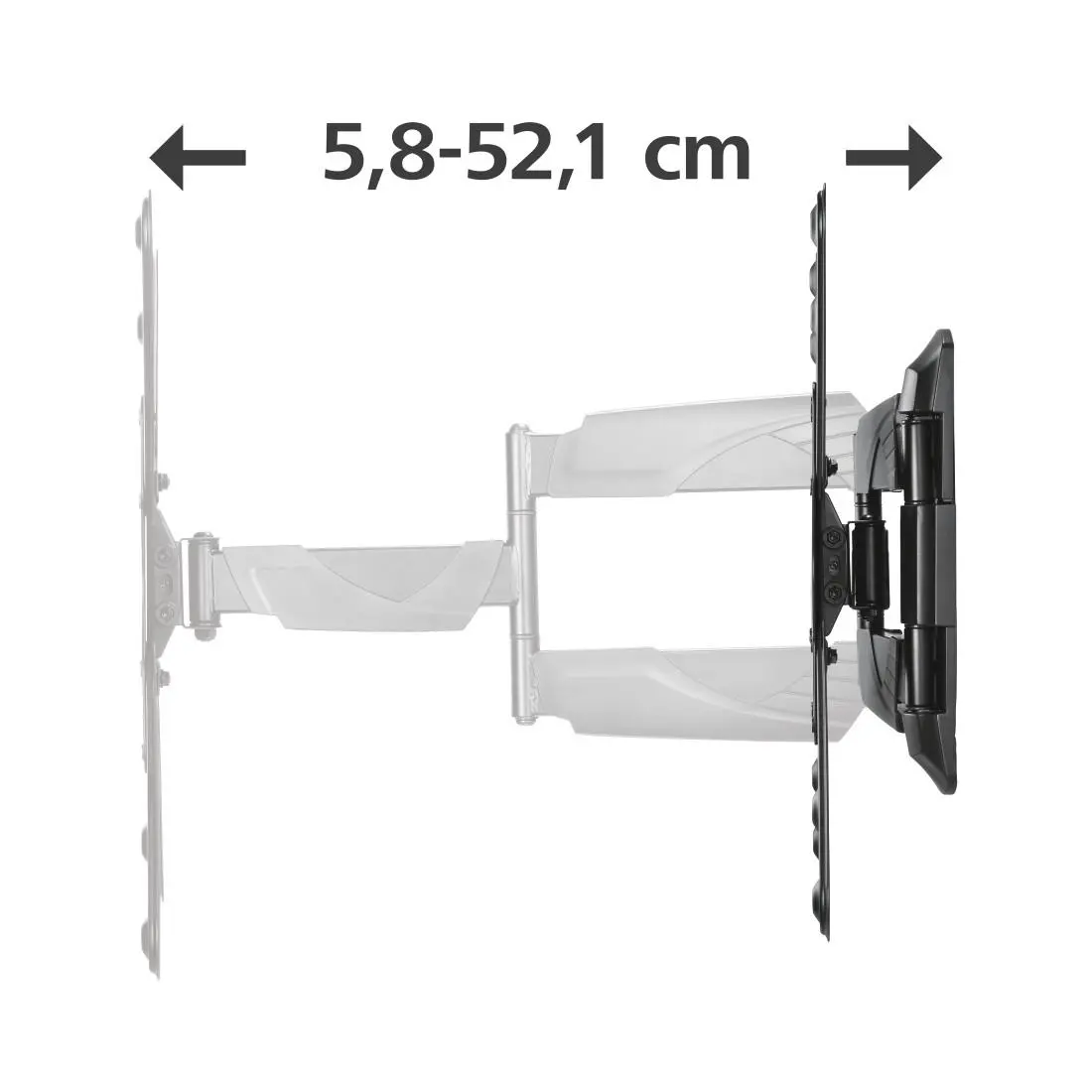 Suport de perete pentru TV FULLMOTION, 165 cm (65"), 220828 - image 7