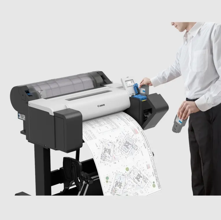 Plotter cu jet de cerneală, Canon imagePROGRAF TM-255 incl. stand - image 2