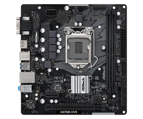 Дънна платка, ASROCK H470M-HVS R2.0 /LGA1200 - image 1
