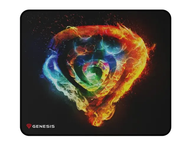 Mousepad, Genesis Mouse Pad Carbon 500 M Fire G2 300 x 250mm