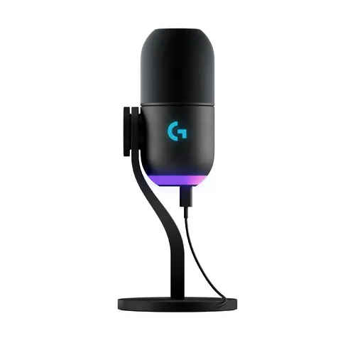 Микрофон, Logitech Yeti GX Dynamic RGB Gaming Mic with LIGHTSYNC - BLACK - USB - N/A - EMEA28-935 - image 2