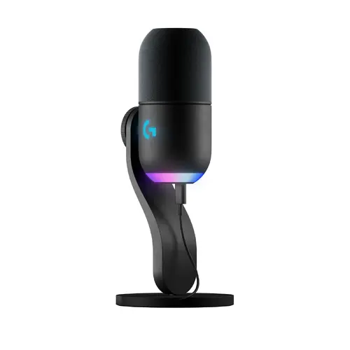Микрофон, Logitech Yeti GX Dynamic RGB Gaming Mic with LIGHTSYNC - BLACK - USB - N/A - EMEA28-935