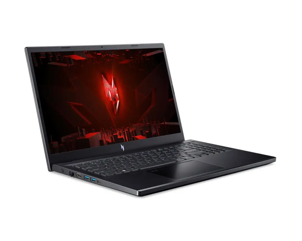 Лаптоп, Acer Nitro V15, ANV15-51-72K9, Intel Core i7-13620H (up to 4.90 GHz, 24MB), 15.6" FHD IPS SlimBezel 144Hz, 16GB DDR5, 1024GB PCIe NVMe SSD, GeForce RTX 3050 6GB GDDR6, INTEL 2X2 AX+BT, HD Cam, FP, KB Backlight, No OS, Black - image 1