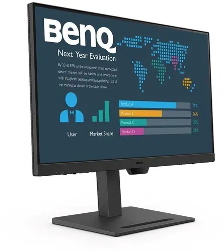 Монитор, BenQ BL2790QT 27" IPS, 5ms, QHD 2560x1440, 75Hz, 99% sRGB, Eye Reminder, Flicker-free, LBL, B.I. Gen2, ePaper, 1000:1, 20M:1 DCR, 8 bit, 350cd/m2,HDMI,DP, USB-C 60W, Daisy Chain, 3xUSB 3.2, 2Wx2, HAdj. Stand 110mm, Headph. jack, Line In,Tilt, VESA, Black - image 3