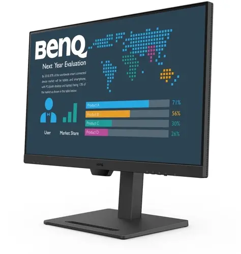 Монитор, BenQ BL2790QT 27" IPS, 5ms, QHD 2560x1440, 75Hz, 99% sRGB, Eye Reminder, Flicker-free, LBL, B.I. Gen2, ePaper, 1000:1, 20M:1 DCR, 8 bit, 350cd/m2,HDMI,DP, USB-C 60W, Daisy Chain, 3xUSB 3.2, 2Wx2, HAdj. Stand 110mm, Headph. jack, Line In,Tilt, VESA, Black - image 4