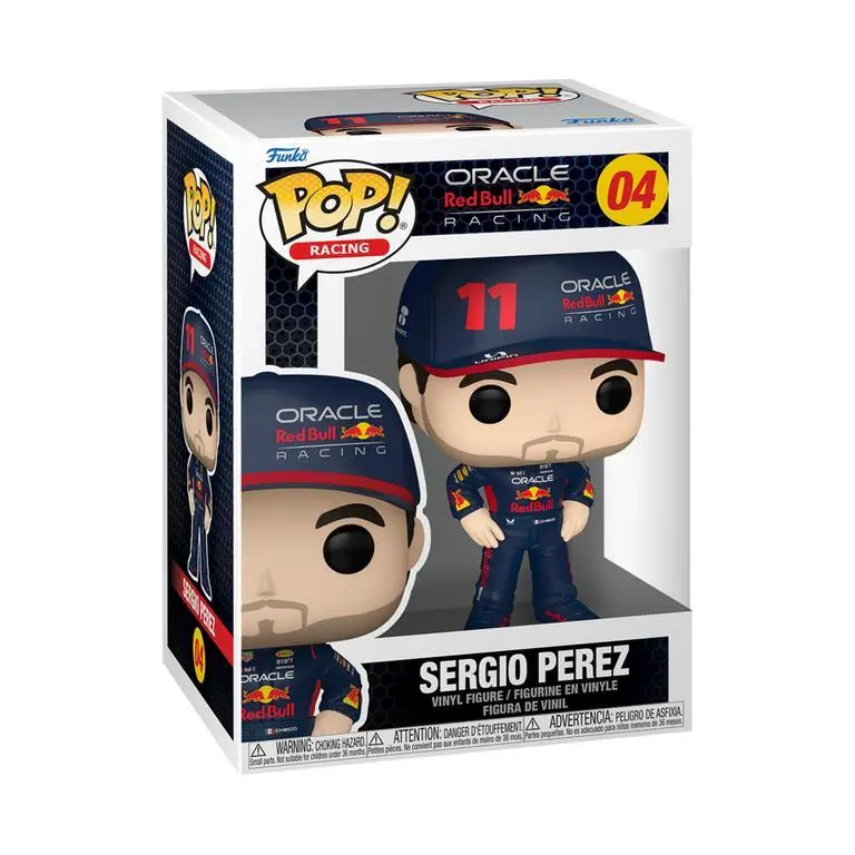 Фигурка Funko Pop! Racing: Oracle Redbull Racing - Sergio Perez #04 - image 1