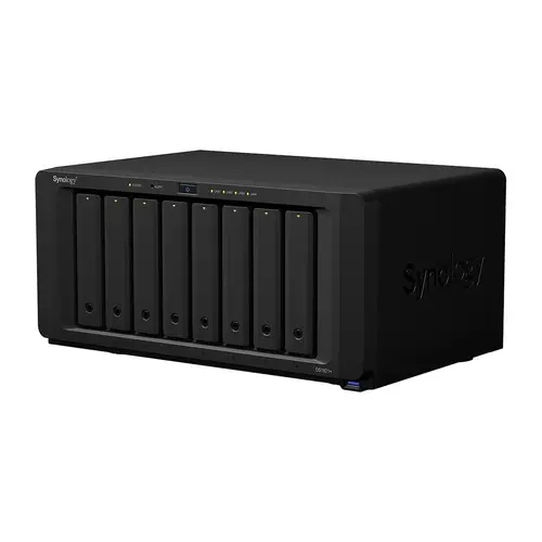 Мрежов сторидж Synology DS1821+, За 8 диска, До 108TB, RAM 4GB, Гигабит, USB3.2 - image 1