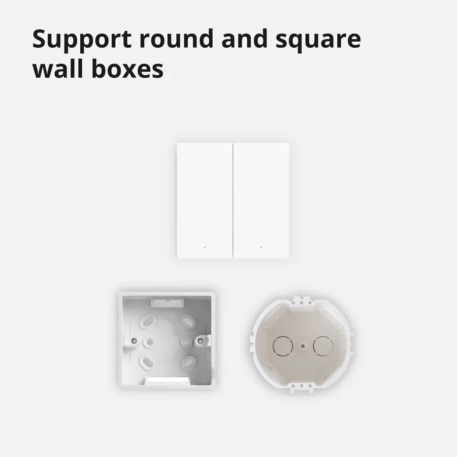 Aqara Smart Wall Switch H1 (with neutral, double rocker): Model: WS-EUK04; SKU: AK074EUW01 - image 46