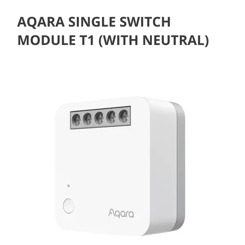 Aqara Modul de întrerupător simplu T1 (cu nul): Nr. model: SSM-U01; SKU: AU001GLW01 - 5