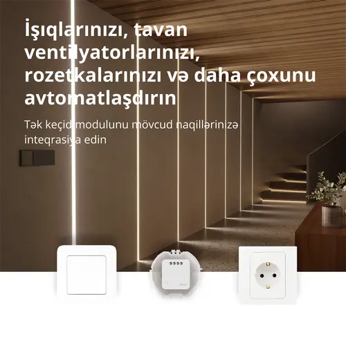 Aqara Μονάδα απλού διακόπτη T1 (με ουδέτερο): Αρ. μοντέλου: SSM-U01; SKU: AU001GLW01 - 9
