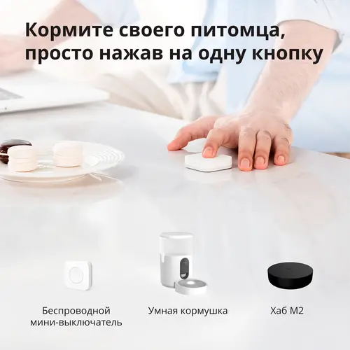 Dozator de hrană pentru animale de companie C1: Nr. model: PETC1-M01; SKU: AM036GLW01 - 49