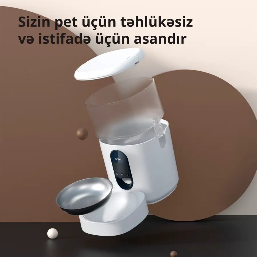 Dozator de hrană pentru animale de companie C1: Nr. model: PETC1-M01; SKU: AM036GLW01 - image 55