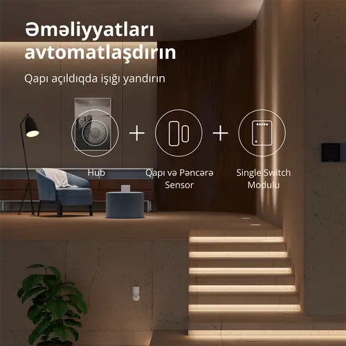 Aqara Μονάδα απλού διακόπτη T1 (χωρίς ουδέτερο): Αρ. μοντέλου: SSM-U02; SKU: AU002GLW01 - 22