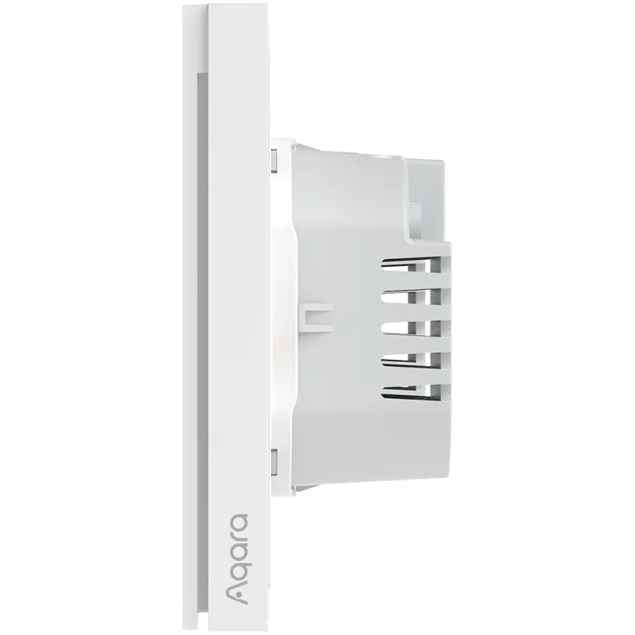Aqara Smart Wall Switch H1 (no neutral, double rocker): Model No: WS-EUK02; SKU: AK072EUW01 - image 1