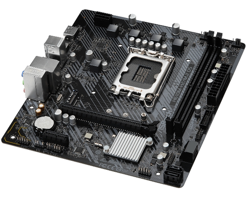 Дънна платка, Asrock H610M-H2/M.2 + Lanberg Wireless Network Card USB adapter NC-1200-WIE AC1200 Dual Band - image 2