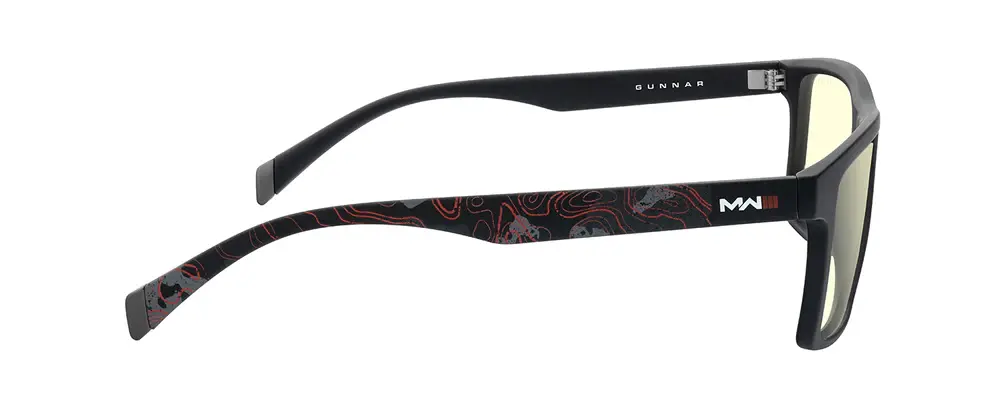 Комплект GUNNAR x Call of Duty Alpha Edition - Onyx/Infrared - Amber - Очила + калъф - image 3