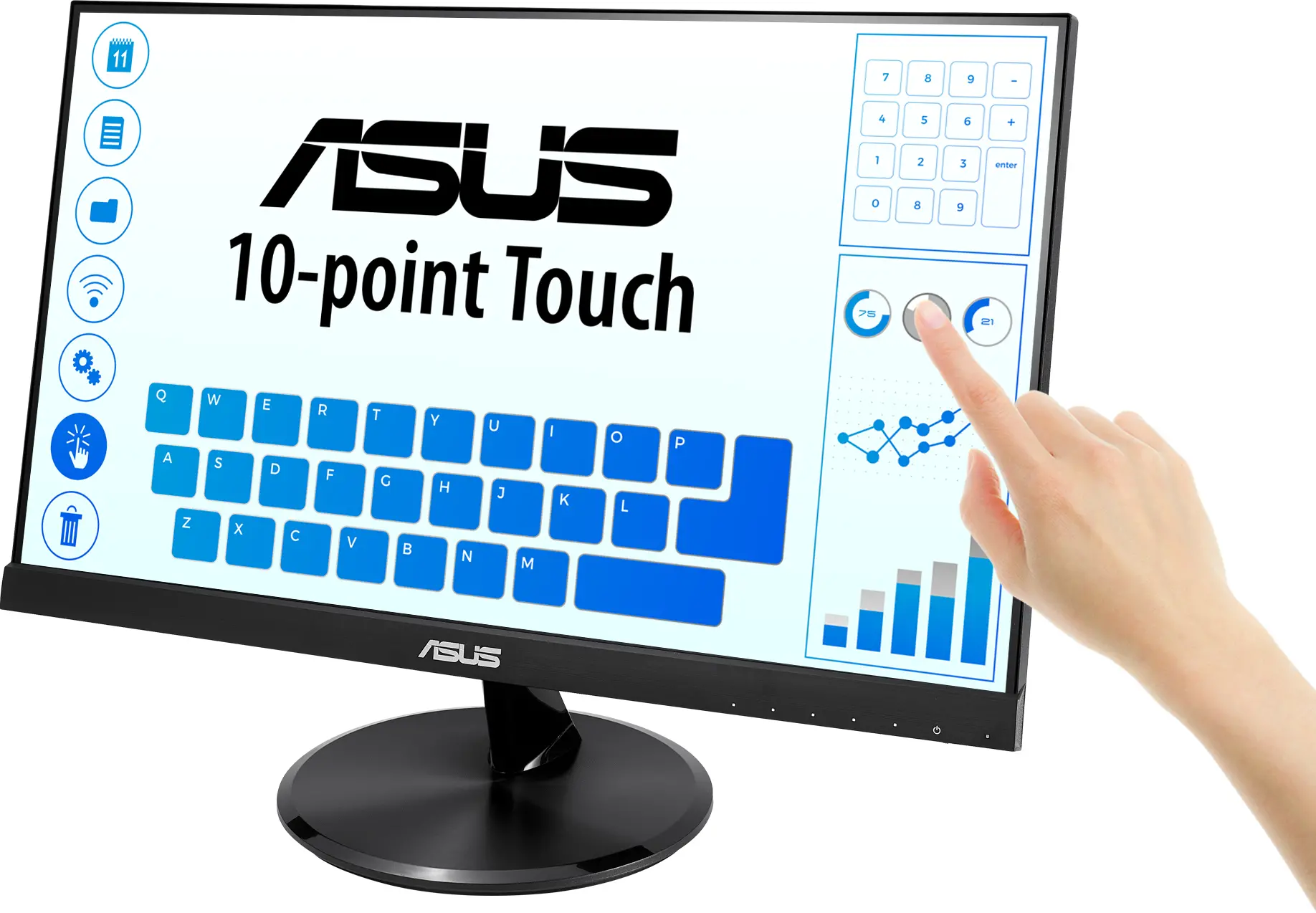 Тъч монитор ASUS VT229H 21.5" FHD (1920x1080) - image 1