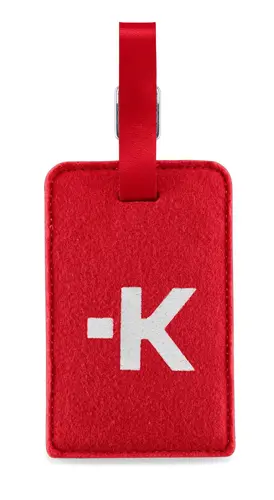 Ετικέτα αποσκευών Skross Luggage Tags, Κάρτα επαφής, Κόκκινο - 1