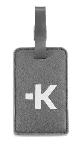 Ετικέτα αποσκευών Skross Luggage Tags, Κάρτα επαφής, Γκρι - 1