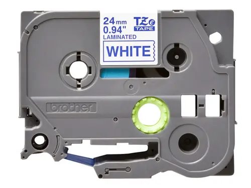 Консуматив, Brother TZe-253 Tape Blue on White, Laminated, 24mm, 8 m - Eco