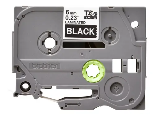 Консуматив, Brother TZe-315 Tape White on Black, Laminated, 6mm, 8m - Eco - image 2