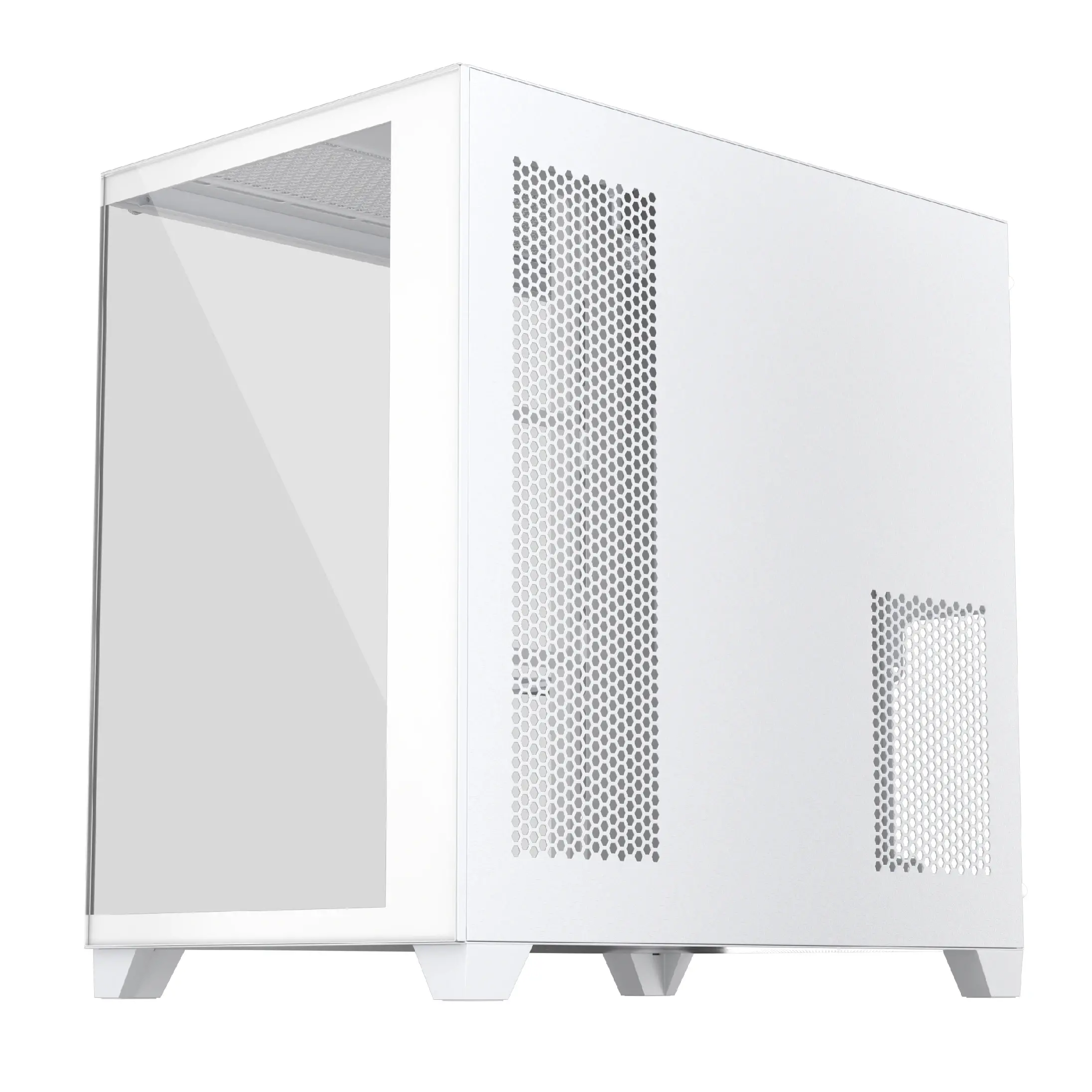 1stPlayer кутия Case ATX - MEGAVIEW MV8 White - image 2