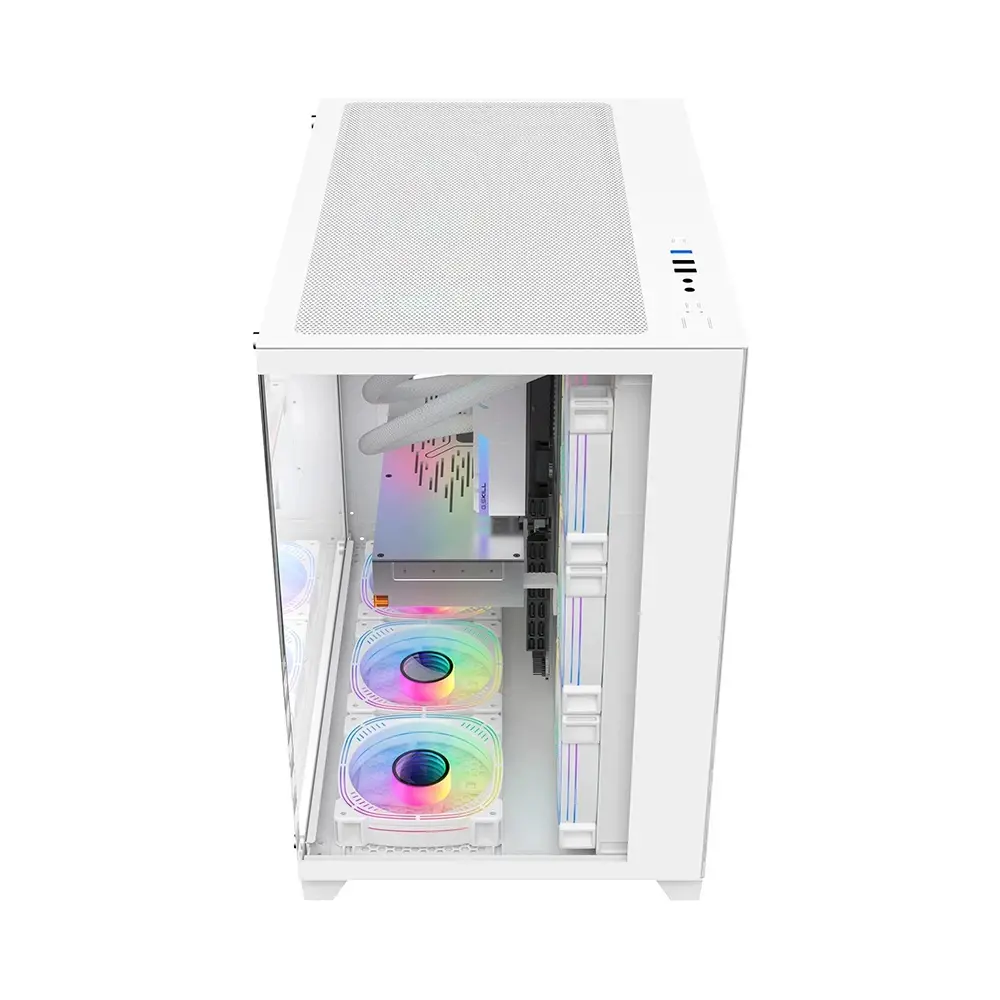 1stPlayer кутия Case ATX - MEGAVIEW MV8 White - image 9